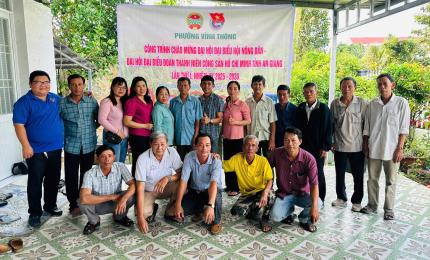 TỔ CHỨC RA MẮT MÔ HÌNH “THU GOM VỎ CHAI, BAO BÌ THUỐC BẢO VỆ THỰC VẬT” CHÀO MỪNG ĐẠI HỘI ĐẠI BIỂU HỘI NÔNG DÂN VÀ ĐOÀN TNCS HỒ CHÍ MINH TỈNH AN GIANG LẦN THỨ I, NHIỆM KỲ 2025 – 2030